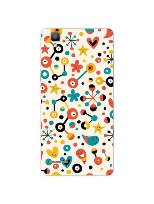 edesignhub designer silicone back cover for oppo f1 - 10227298 - Very Small Image - 1