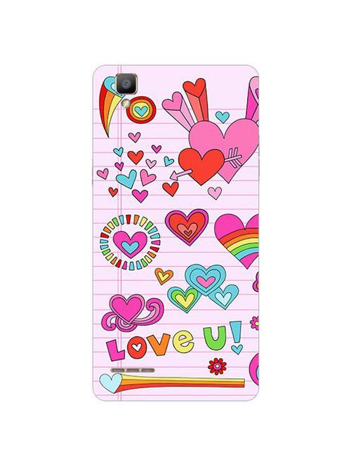 edesignhub designer silicone back cover for oppo f1 - 10227324 - Very Small Image - 1