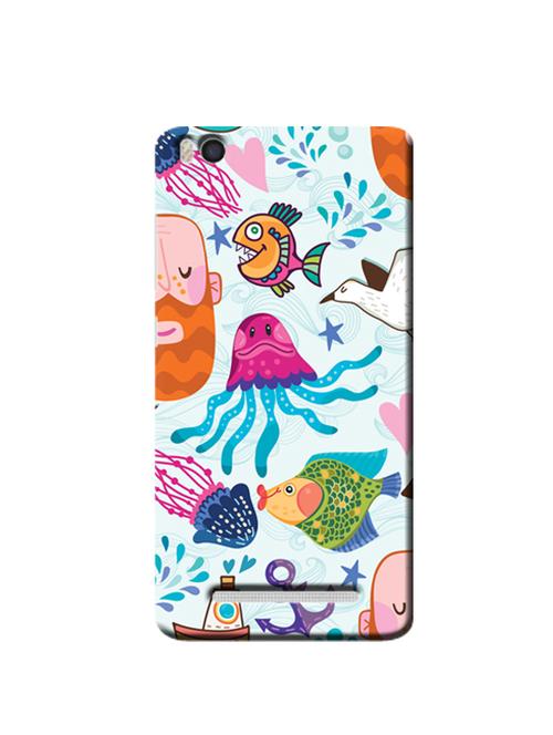 edesignhub designer silicone back cover for xiaomi mi 4i - 10227503 - Very Small Image - 1