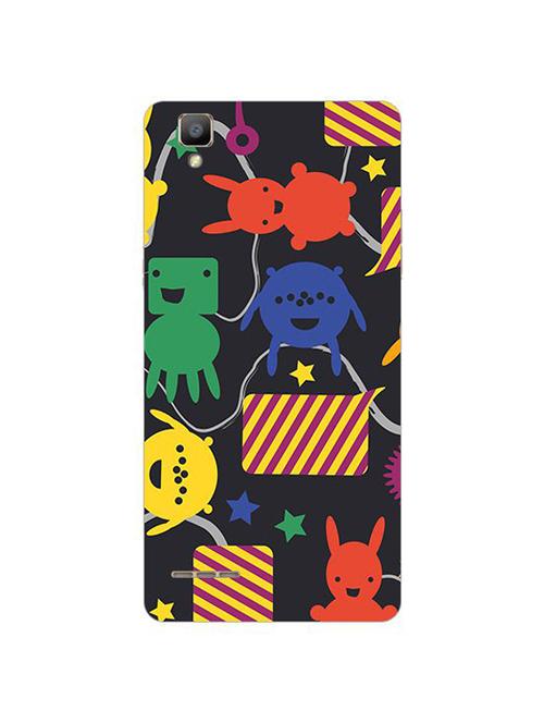edesignhub designer silicone back cover for oppo f1 - 10227510 - Very Small Image - 1