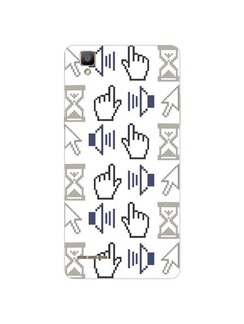 edesignhub designer silicone back cover for oppo f1 - 10227514 - Very Small Image - 1