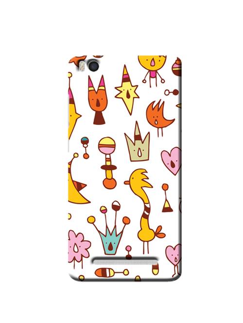 edesignhub designer silicone back cover for xiaomi mi 4i - 10227906 - Very Small Image - 1