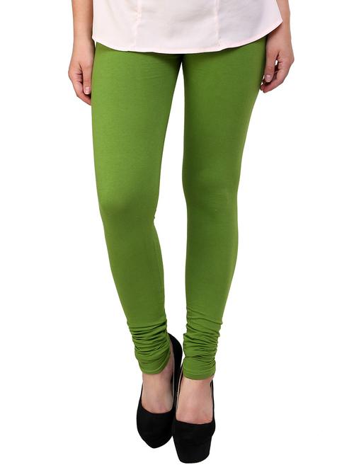 green cotton leggings - 10229446 - Very Small Image - 1