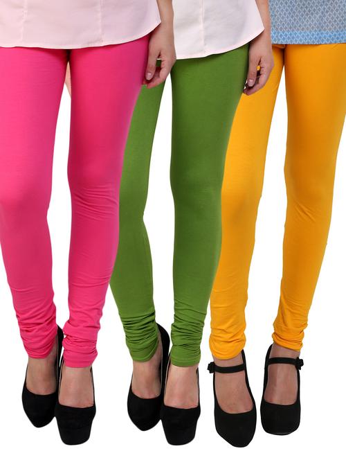 multi colored cotton leggings - 10229462 - Very Small Image - 1