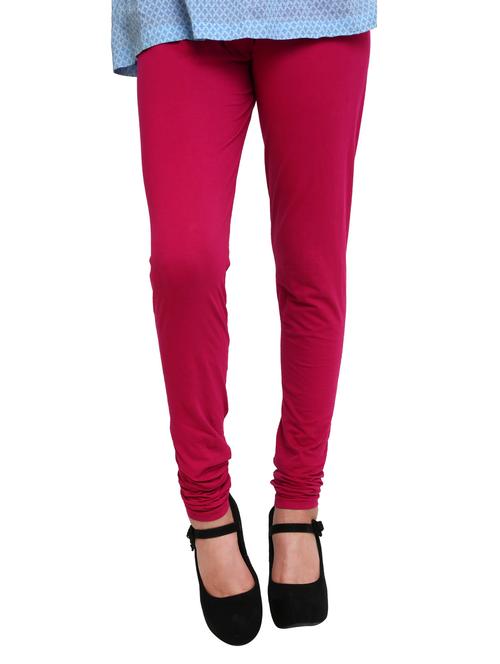 pink cotton leggings - 10229478 - Very Small Image - 1
