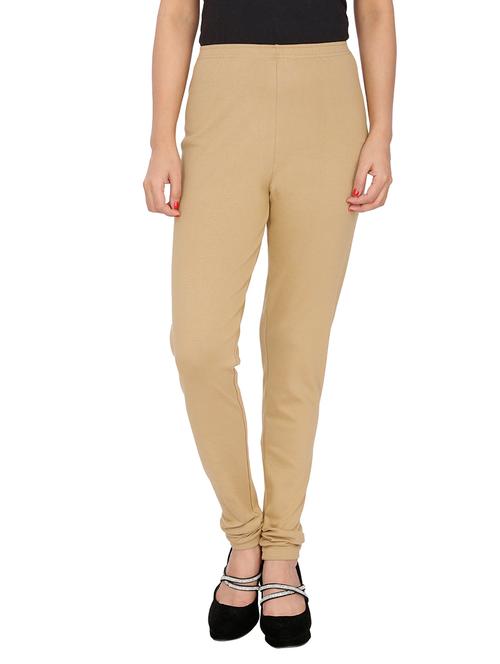 beige cotton leggings - 10229578 - Very Small Image - 1