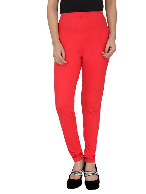 red cotton leggings - 10229590 - Very Small Image - 1