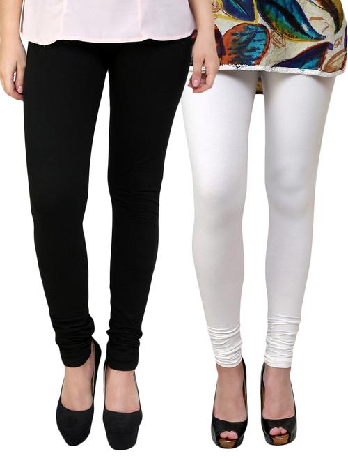 black cotton leggings - 10229695 - Very Small Image - 1
