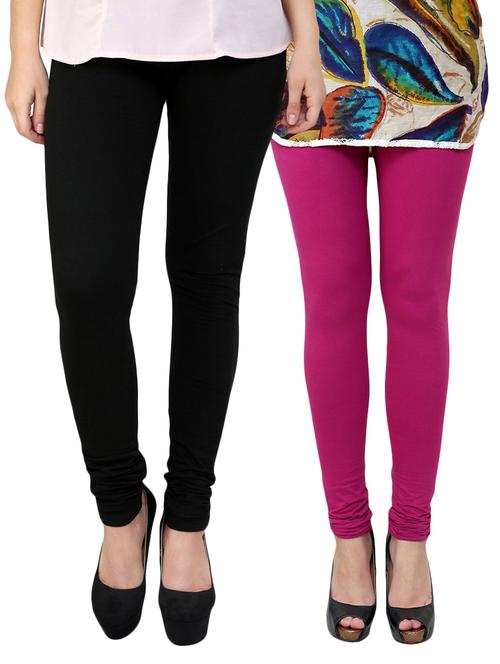 purple cotton leggings - 10229697 - Very Small Image - 1