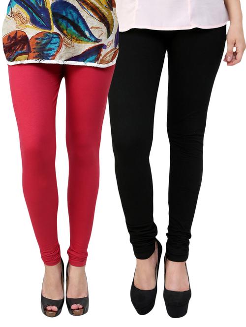 red cotton leggings - 10229706 - Very Small Image - 1