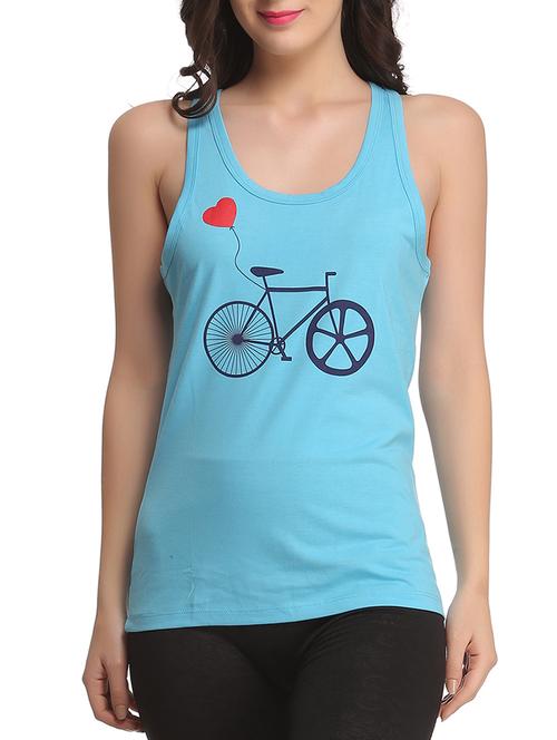 printed sleeveless top - 10232862 - Very Small Image - 1