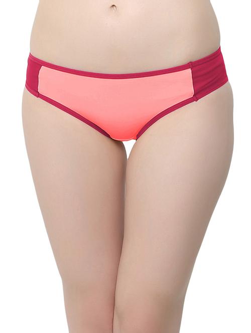 pink polyester regular panty - 10233106 - Very Small Image - 1