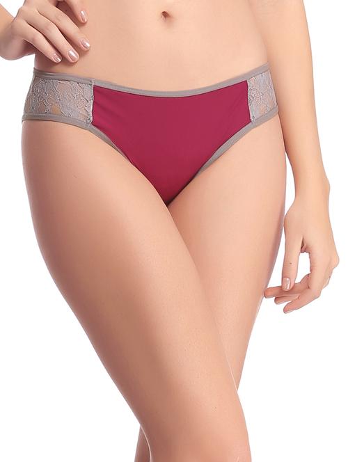 purple lycra regular panty - 10233263 - Very Small Image - 1