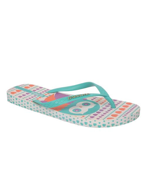 multi colored rubber flip flops - 10234507 - Very Small Image - 1