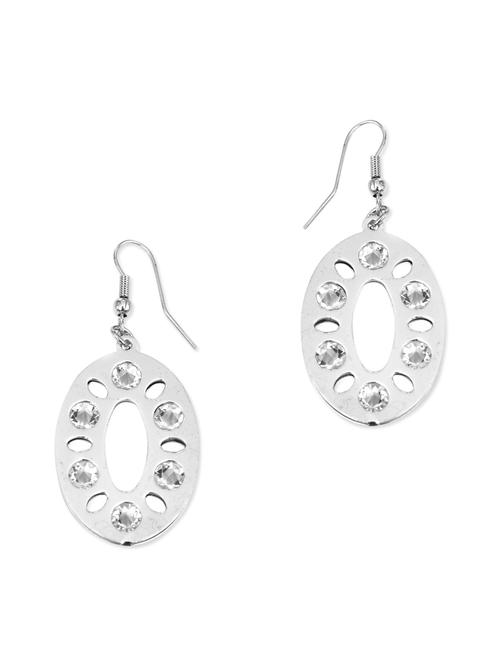 silver metal alloy earring - 10235183 - Very Small Image - 1