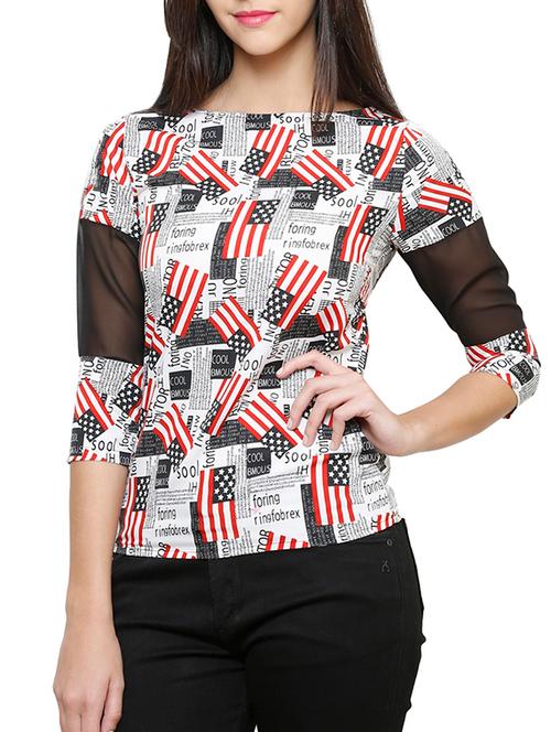 black crepe regular top - 10235854 - Very Small Image - 1
