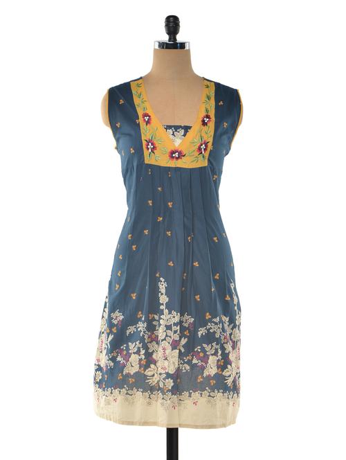 cotton pleated kurta - 1023872 - Very Small Image - 1