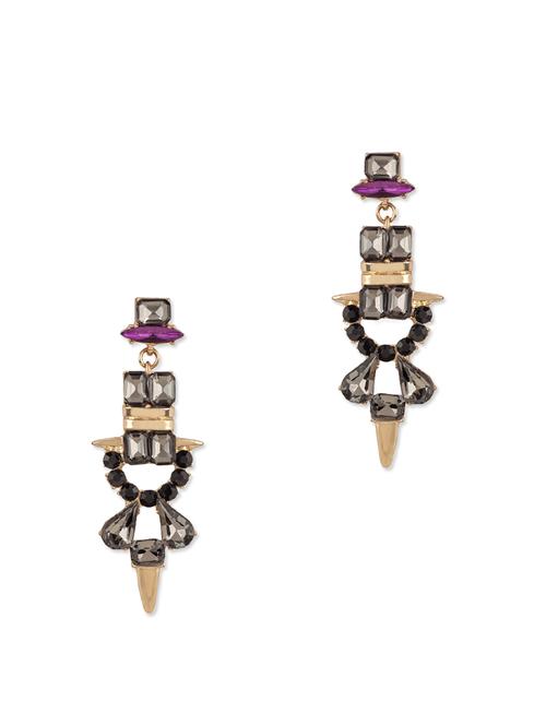 multicolor metal earring - 10251329 - Very Small Image - 1