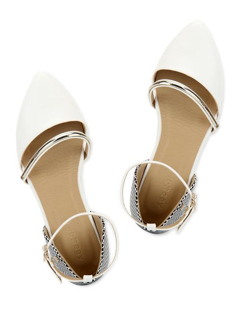 snakeskin print monochrome sandals - 1025515 - Very Small Image - 1