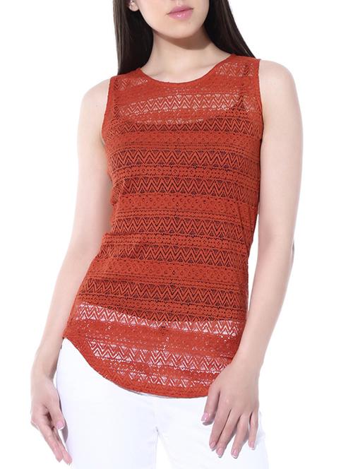 orange net top - 10257514 - Very Small Image - 1