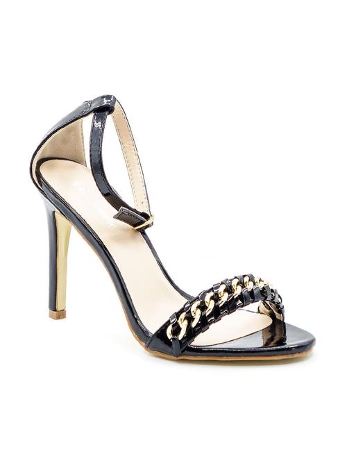 black ankle strap sandal - 10260084 - Very Small Image - 1