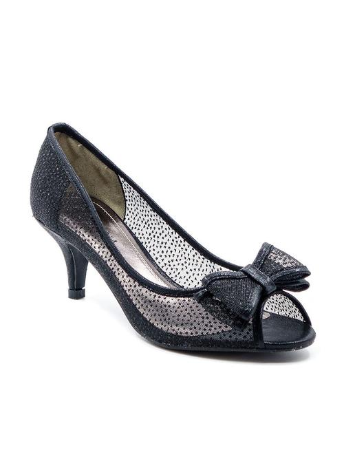 black leatherette sandal - 10260087 - Very Small Image - 1