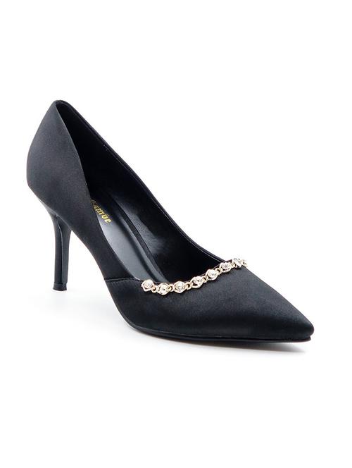 black slip on pump - 10260095 - Very Small Image - 1