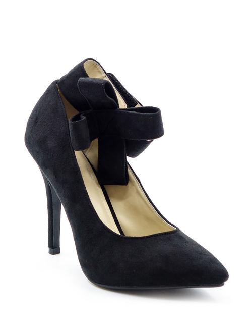 black suede slip on pump - 10260142 - Very Small Image - 1