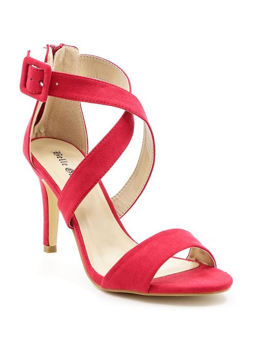 red closed back sandal - 10260147 - Very Small Image - 1