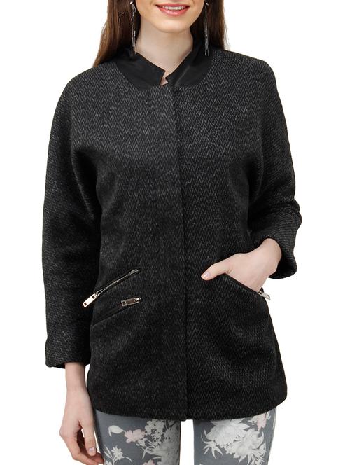 grey polyester jacket - 10266233 - Very Small Image - 1