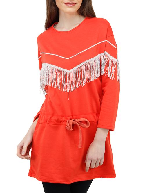 orange polyester top - 10266256 - Very Small Image - 1