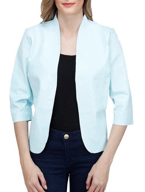 light blue polyester shrug - 10266284 - Very Small Image - 1