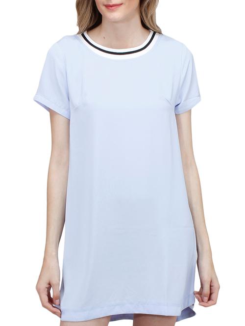 light blue wool dress - 10266362 - Very Small Image - 1