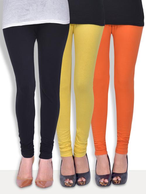 multi colored lycra leggings - 10268381 - Very Small Image - 1