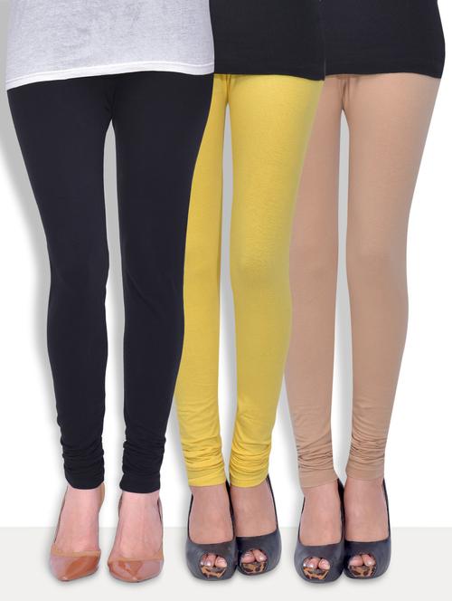 multi colored lycra leggings - 10268382 - Very Small Image - 1