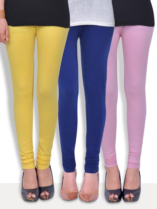 multi colored lycra leggings - 10268399 - Very Small Image - 1