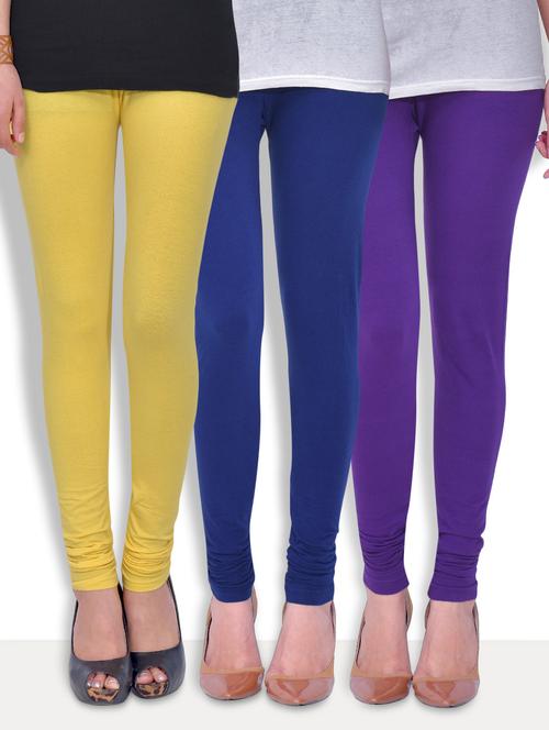 multi colored lycra leggings - 10268403 - Very Small Image - 1