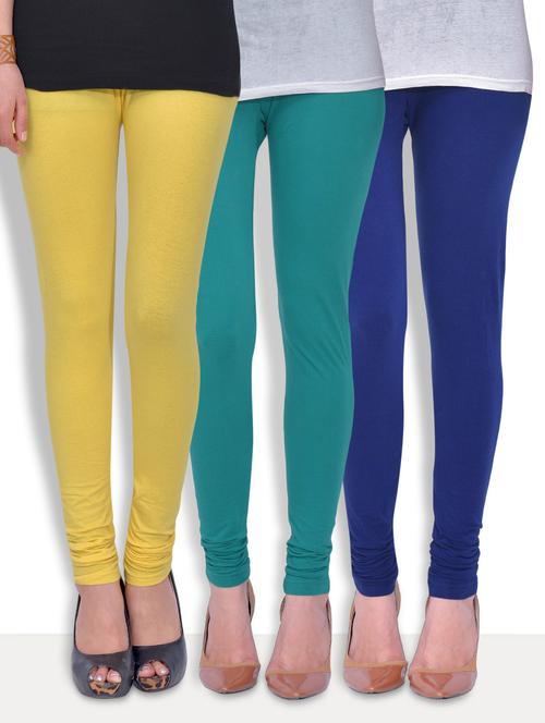 multi colored lycra leggings - 10268406 - Very Small Image - 1