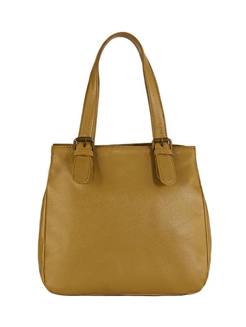 beige leatherette (pu) handbag - 10268882 - Very Small Image - 1