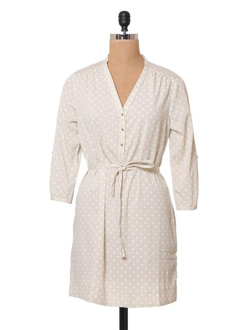 polka dots printed tunic - 1027628 - Very Small Image - 1