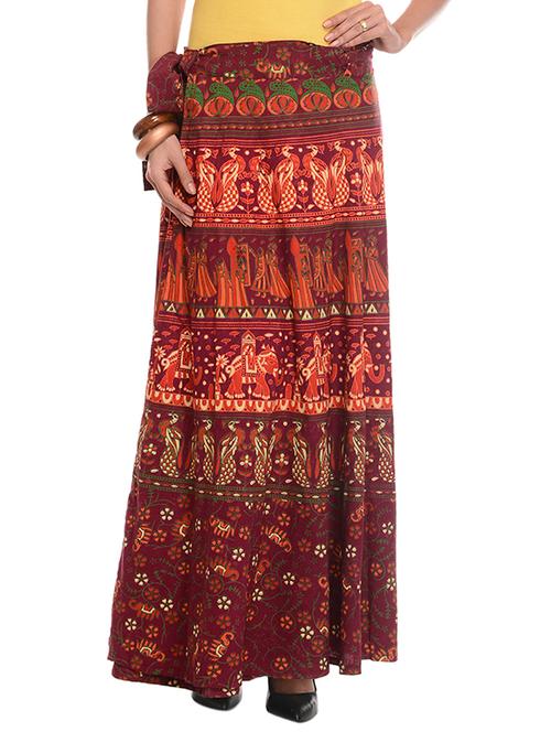 multicolor cotton skirts - 1027943 - Very Small Image - 1
