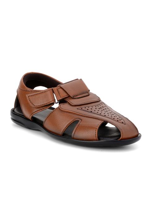 tan synthetic slip on sandals - 10288234 - Very Small Image - 1
