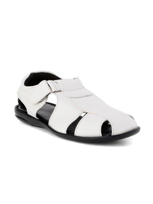 white synthetic slip on sandals - 10288239 - Very Small Image - 1