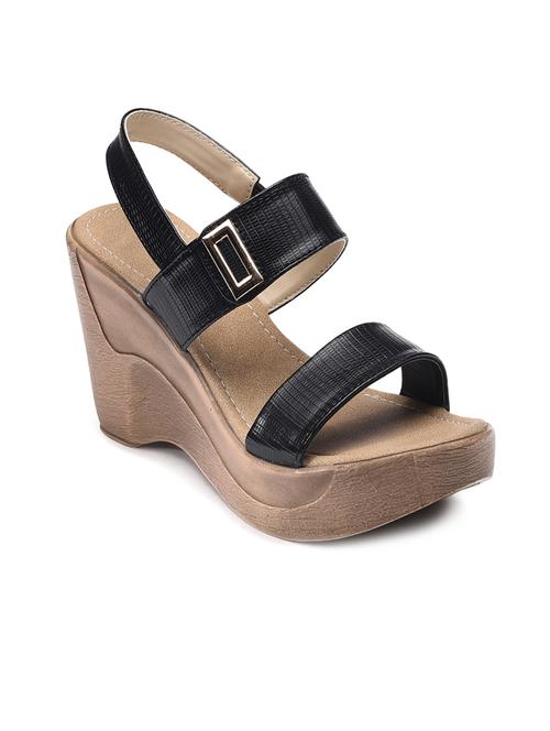 bruno manetti women's black wedges - 10288314 - Very Small Image - 1