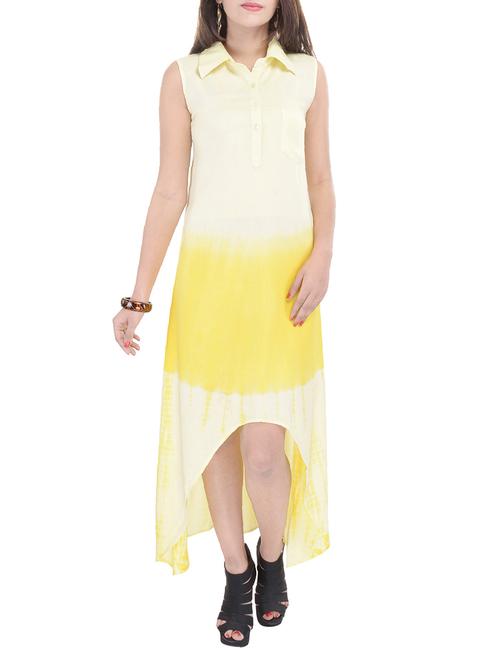 pocket patch high low dress - 10288390 - Very Small Image - 1