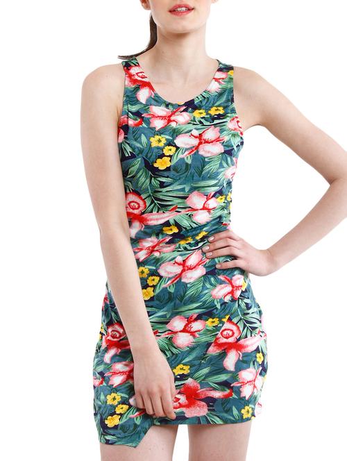 multi colored viscose dress - 10295249 - Very Small Image - 1