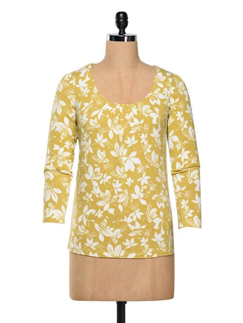 floral printed cotton top - 1029955 - Very Small Image - 1