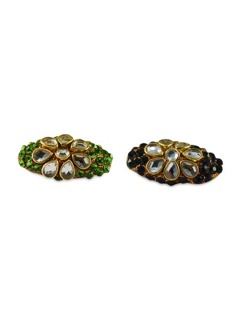 multi colored brass brooch - 10301084 - Very Small Image - 1