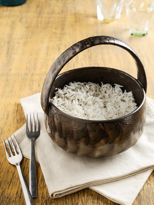 unravel india studio pottery stoneware serving bowl with handle - 10303251 - Very Small Image - 1