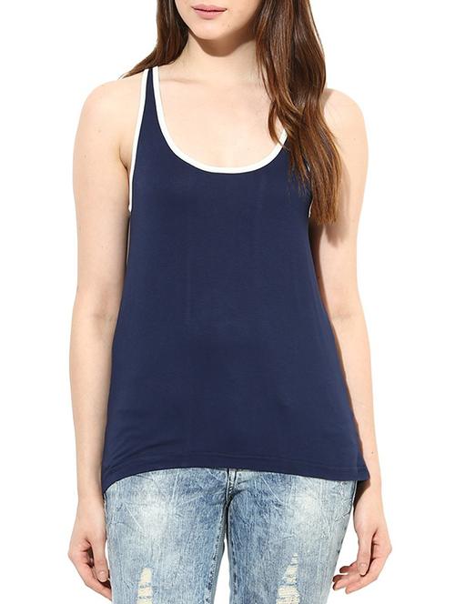 blue hosiery top - 10306575 - Very Small Image - 1